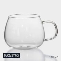 Glass mug Magistro “Valencia”
